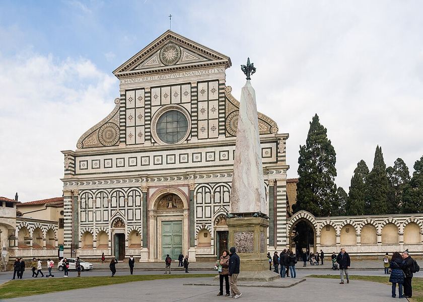 Santa Maria Novella church front