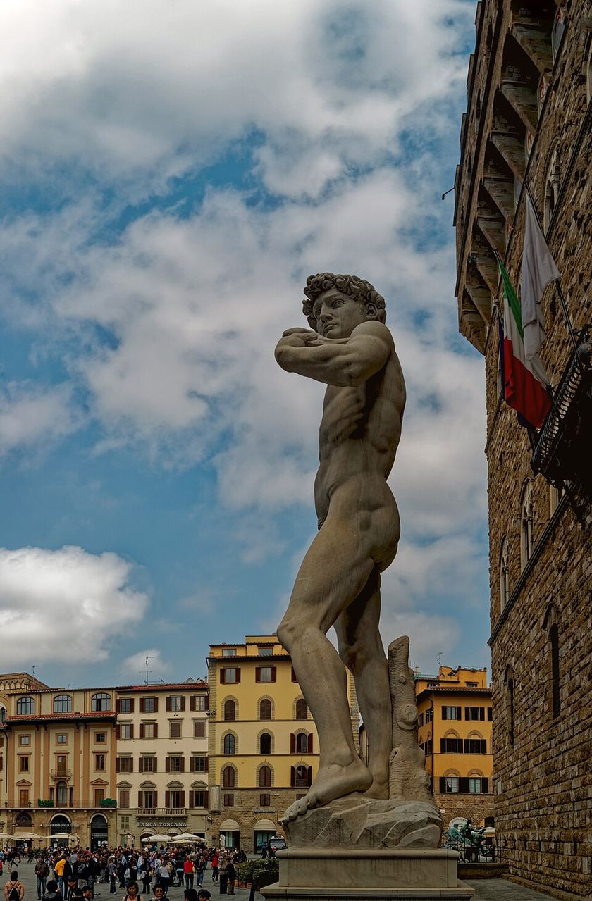 Piazza della Signoria looking north