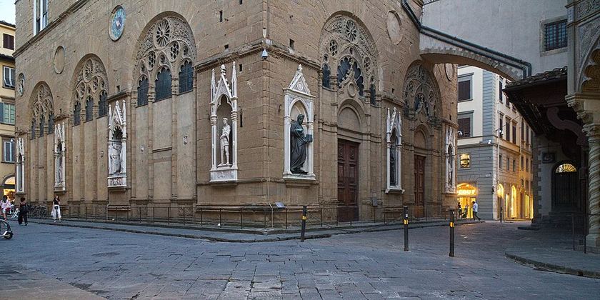Orsanmichele church from the northwest
