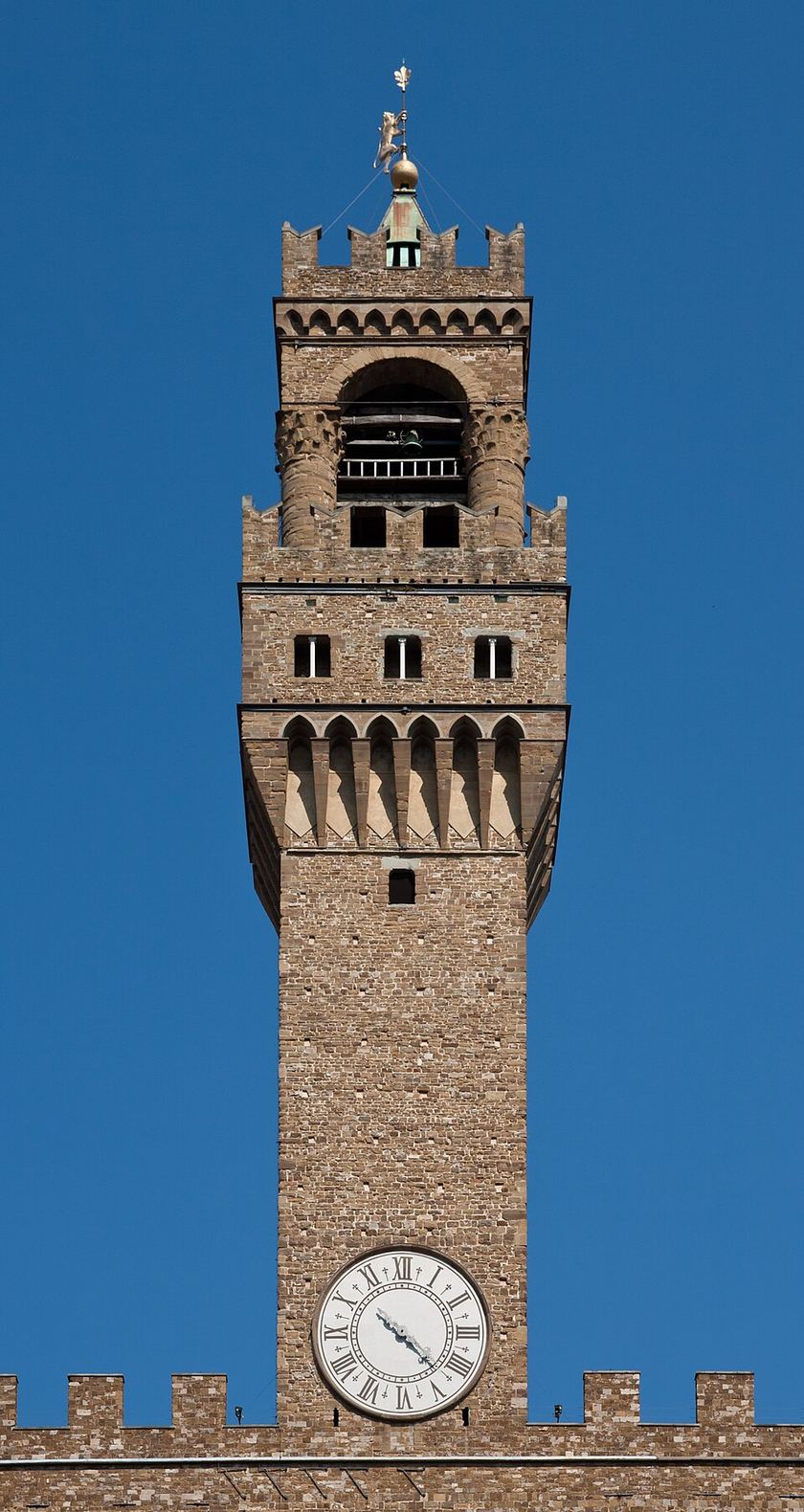 Tower of the Palazzo Vecchio in Florence