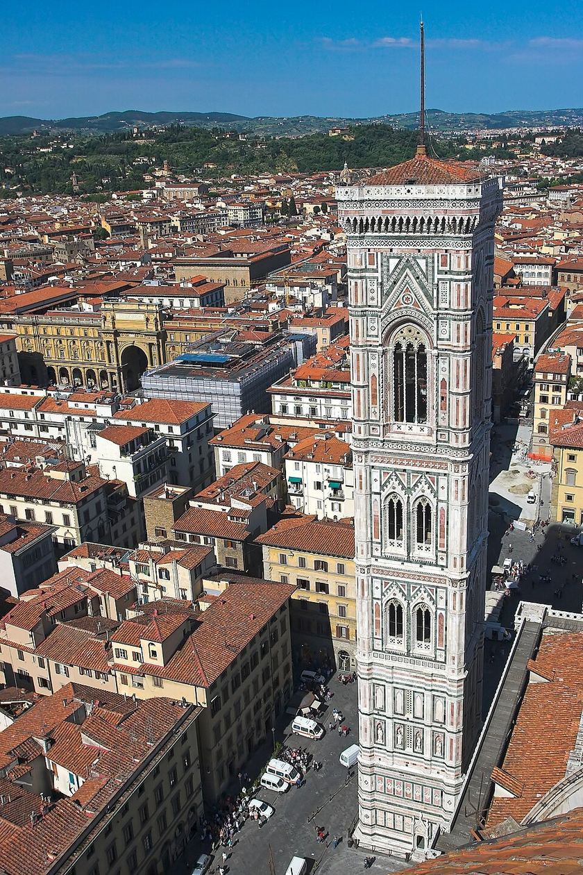Giotto's Campanile beside Florence Cathedral