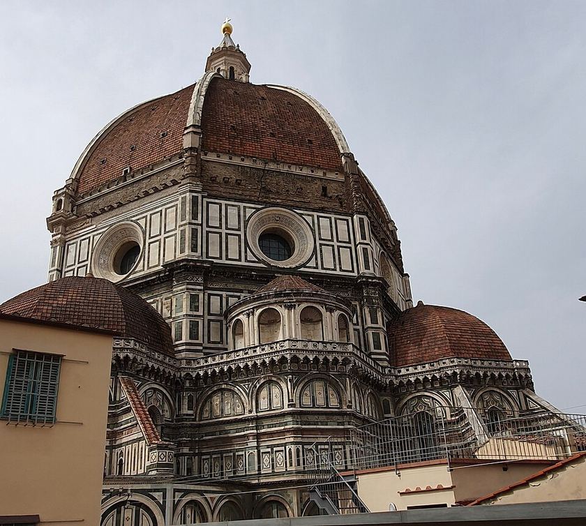 Brunelleschi's dome seen from the north