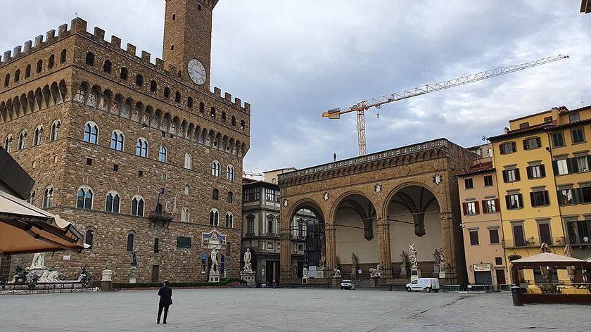 Piazza della Signoria with Palazzo Vecchio