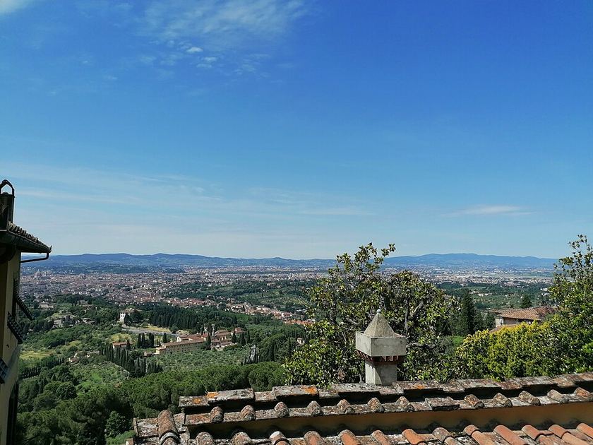 Wide view of Florence from Fiesole