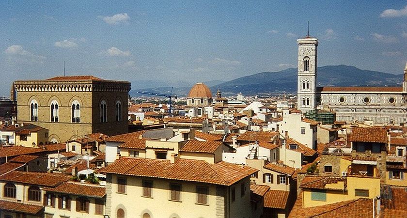 Florence skyline with cathedral dome