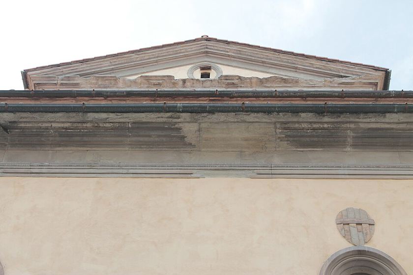 Santo Spirito church exterior in Florence